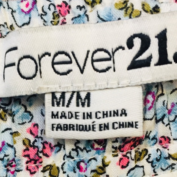 *DONATED* F21 Belted Floral Button Up Skirt - Picture 7 of 14